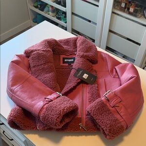 Apparis Women's Rose Teddy Jacket